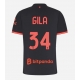 AC Milan Mario Gila #34 Replike Rezervni Dres za Ženska 2026-27 Kratak Rukav